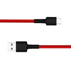 Xiaomi Mi USB to Type C 1M Braided cable - Red - Image 2