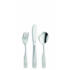 Amefa Teddy Kiddies Cutlery 3 Piece Set - Image 1