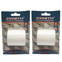 Zenith - Tape / White Ducting Tape - Pack of 2 (48mm x 5m) - Image 1