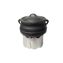 LK's Potjie Wind Shield - 430 Stainless Steel - Image 3