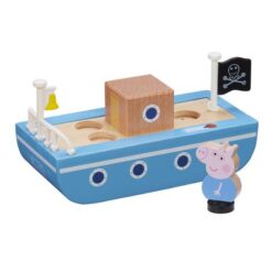 Peppa Pig Wooden Boat With George - Image 2