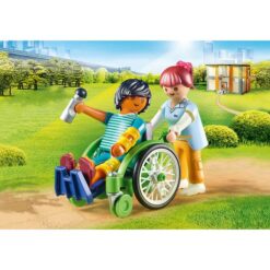 Playmobil Patient in Wheelchair - Image 3