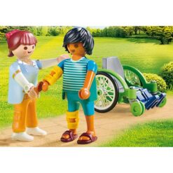 Playmobil Patient in Wheelchair - Image 4