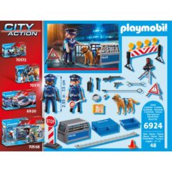 Playmobil Police Roadblock - Image 3