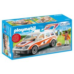 Playmobil Emergency Car with Siren - Image 1