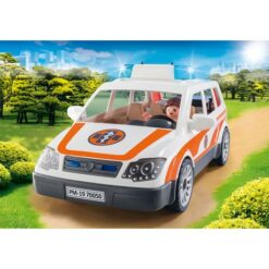 Playmobil Emergency Car with Siren - Image 3