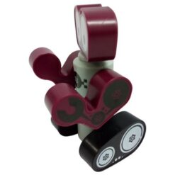 SourceDirect - Magnetic Building Robot (19 x 15cm) - Maroon - Image 2