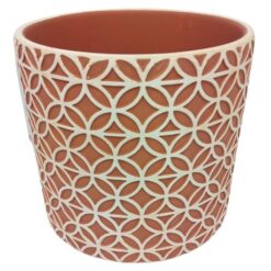 SourceDirect - Ceramic Planter 13.5cm - Green - Image 1