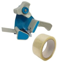 SourceDirect - Tape Dispenser 48mm with 1 x 50m Clear Packaging Tape - Image 1