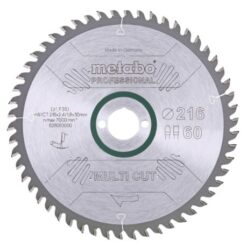 Metabo - Mitre Saw KGS 216 M (619260000) & Saw Blade Multi-Cut (628083000) - Image 3