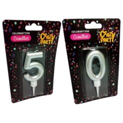 SourceDirect - Large Birthday Candles Numbers 5 and 0 - Image 1