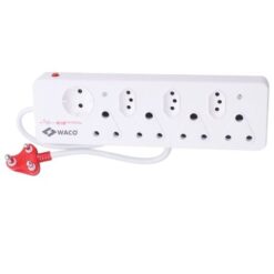 Waco - 8 Way Multiplug with Surge Protection and Shutters - Image 1