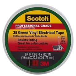 Scotch - Vinyl Electrical Tape - 3m (Green) - Image 2