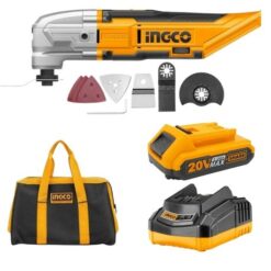 Ingco - Cordless Multifunction Tool, Battery, Charger & Canvas Tool Bag - Image 1