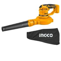 Ingco -Aspirator Blower with Dust Bag, 2.0Ah Battery, Charger and Tool Bag - Image 2