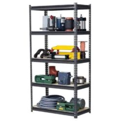 MTS - Steel Shelving /5 Tier Steel Shelving 86.5 x 35.5 x 183cm - Pack of 2 - Image 2