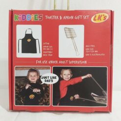 LK's Kiddies Toaster Grid & Apron Gift Set - Image 4