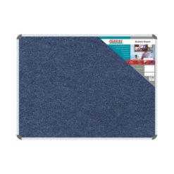 Parrot Products Bulletin Board Ribbed Aluminium Frame (1200x90mm - Denim) - Image 1