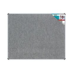 Parrot Product Bulletin Board Ribbed Aluminium Frame (1500x1200mm - Laurel) - Image 1