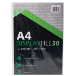 Source Direct - A4 Display File Soft Cover - 30 Pockets - Image 1