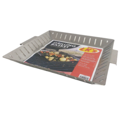 LK's Grilling & Roast Veg Basket - Stainless Steel - Image 2