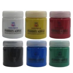 Harlequin - Paint Kit / Painting Set (Student Acrylic ) - Pack of 6 (100ml) - Image 1