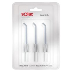 Solac - Water Flosser Nozzles / Aqua Smile Water Flosser Nozzles - 3 Piece - Image 1