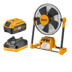 INGCO - Cordless Fan Including Battery (4.0Ah) and Charger - Image 1