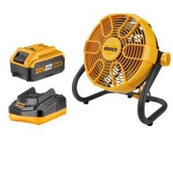 INGCO - Cordless Fan With Battery (4.0Ah) and Charger - Image 1