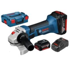 BOSCH - Cordless Angle Grinder, 2 x 5.0Ah Batteries and 1 x Charger - Image 1