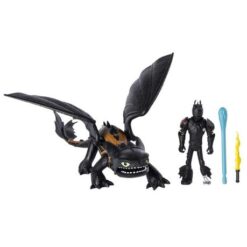 Dreamworks Dragon with Armored Viking Figure - Hiccup & Toothless - Image 2