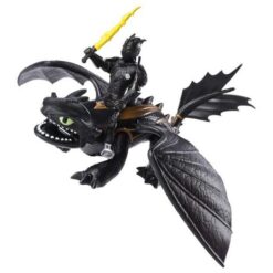 Dreamworks Dragon with Armored Viking Figure - Hiccup & Toothless - Image 4