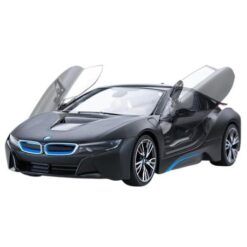 RASTAR - BMW i8 Remote Control Car - 1:18 Scale - Black - Image 2