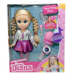 Love Diana Sing Along Doll W Mic - Lighter Song - Image 1