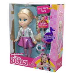 Love Diana Sing Along Doll W Mic - Lighter Song - Image 2