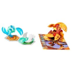 BAKUGAN EVOLUTIONS - True Metal Bakugan-Colossus with Nano Riptide & Siphon - Image 2