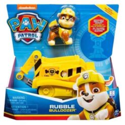 PAW PATROL - Rubble Bulldozer Including 1 x Rubble Toy Figure - Image 1