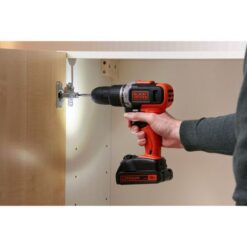 BLACK+DECKER 18V Hammer Drill + 1x 1.5Ah Battery + Charger - Image 3