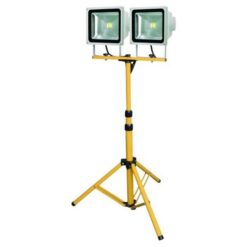 Tripod Floodlight Stand for Double Light Mounting - Image 2