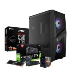 PCBuilder AMD Ryzen 5 5600X SPECIALIST Windows 11 MSI Gaming PC - Image 1