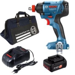 Bosch - Cordless Impact Wrench, 5.0Ah Generic Battery, Charger & Tool Bag - Image 1