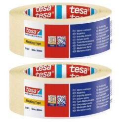 Tesa - Masking Tape 38mm x 50m - Pack of 2 - Image 1