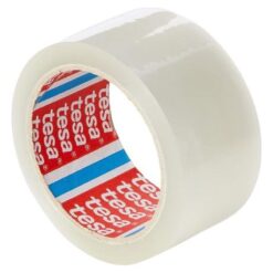 Tesa - Clear Tape / Packaging Clear Tape 50mm x 66m - Pack of 2 - Image 2