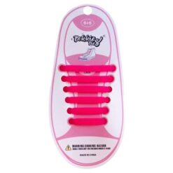 Tekkie Ties Shoe Laces For Kids - Unisex - Pink - Image 3