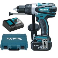 Makita - Cordless Impact Drill DHP458ZK , 3.0Ah Battery, Charger and Case - Image 1