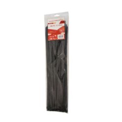 Electricmate - Cable Ties Black 4.7 x 385mm - Pack of 100 - Image 1