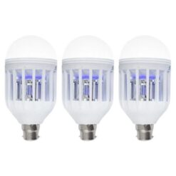 Flash - LED Insect Killer Lamp 6W B22 6500K Daylight - Pack of 3 - Image 1