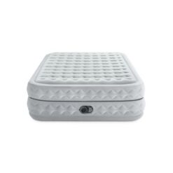 Intex Queen Supreme Airflow Airbed With Fiber-Tech & Built In Pump - Image 1