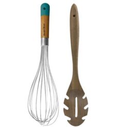 Jamie Oliver - Balloon Whisk and Acacia Wooden Spoon - Image 1