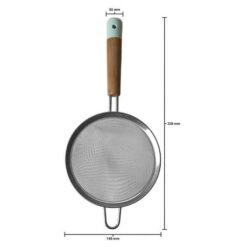 Jamie Oliver - Sieve 14cm and Acacia Wooden Spoon - Image 1